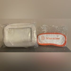 Dr Dennis Gross eye mask and makeup bag